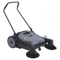 powerless manual household hand push rubber wheel robot floor sweeper cleaning machine for cleaning leaves dust debris brick