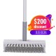 Double Sided Floor Brush and Squeegee 2 in 1 Hard bristle brush