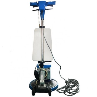 Sc002 Blue Color Double Capacity High Power Air Cooling Motor Floor Cleaning Low Speed Polishing Waxing Crystal Brushing Machine