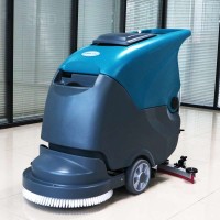 made in china strong plastic brush battery floor scrubber for road sweeping