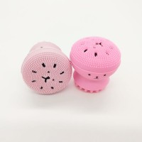 2020 Hot Style Octopus Cute Design Multi Function Massage Face Spa Brush Private Label Packaging Custom