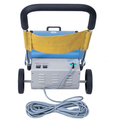 new style unique front wheel design make more convenient to walk low price auto escalator step cleaner cleaning complete machine