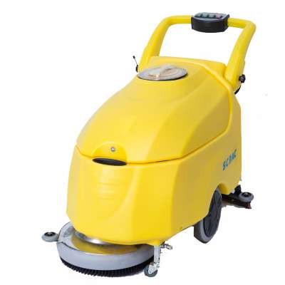 2020 new design low noise powerful suction vacuum floor scrubber dryer washing machine for large squares supermarkets floor etc