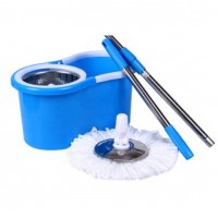 Three Colors Easy Magic Mop Promotion Made in China Floor Cleaning Mop Lazy 360 Rotating Mop