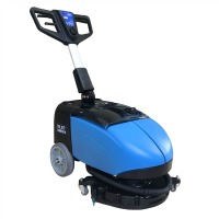 MLEE-M1 Lithium Battery Walk Behind 13inch Brush Commercial Floor Scrubber Machine