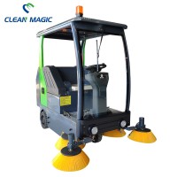 Clean Magic Sterilizing DJ1900z Industrial Floor/Road/Street/Sweeper Cleaning Machine with Battery