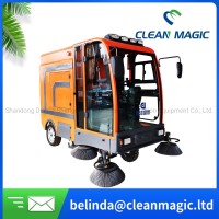 Clean Magic DJ2100gt Fully Enclosed Residential Area Available Sweeper Road Cleaning Truck for Sterilizinig/Disinfecting